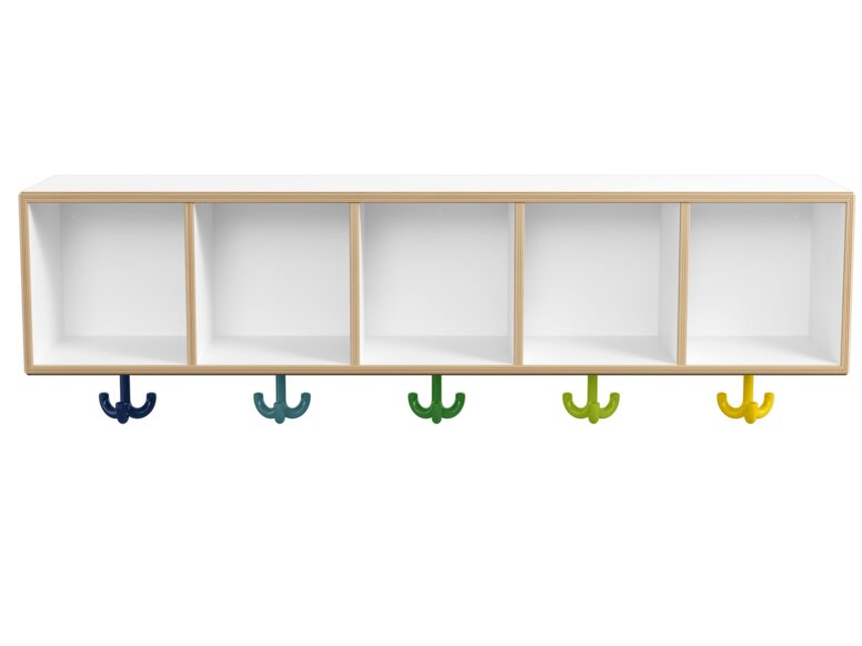 Reihenmodul mit Garderobenhaken