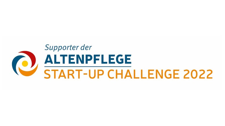 Logo der Altenpflege Start-up Challenge 2022