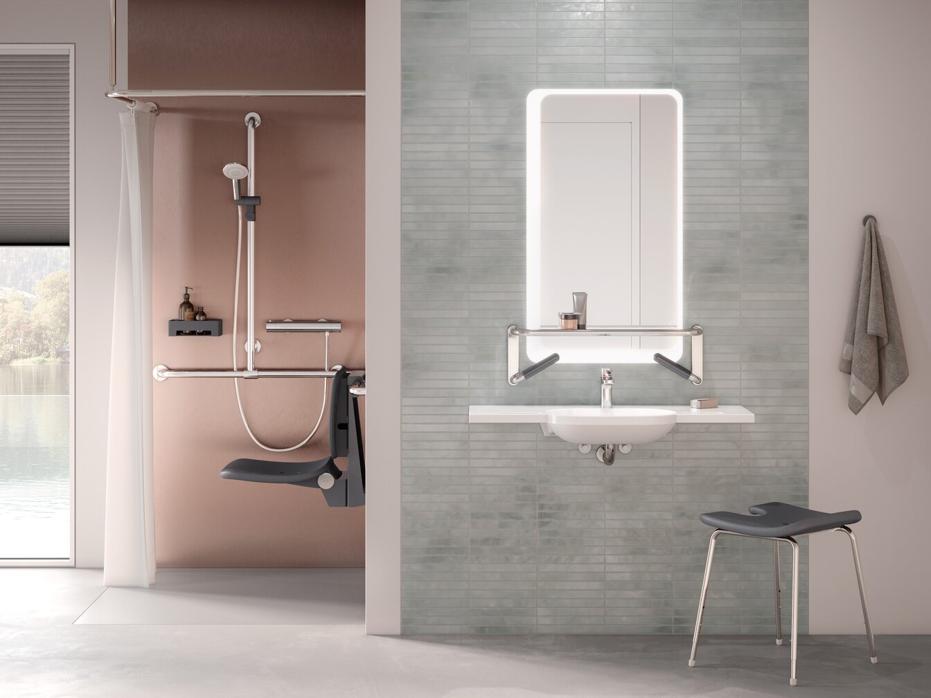 Professional Care | Barrierefreie Sanitärprodukte von HEWI | HEWI