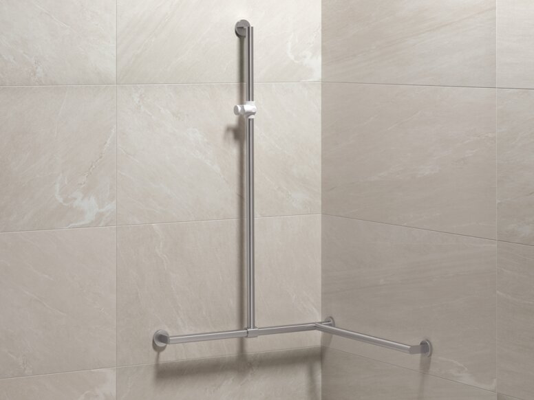 Shower handrail System 900 stainless steel