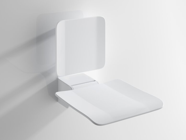 Duschsitz in weiß - System 900