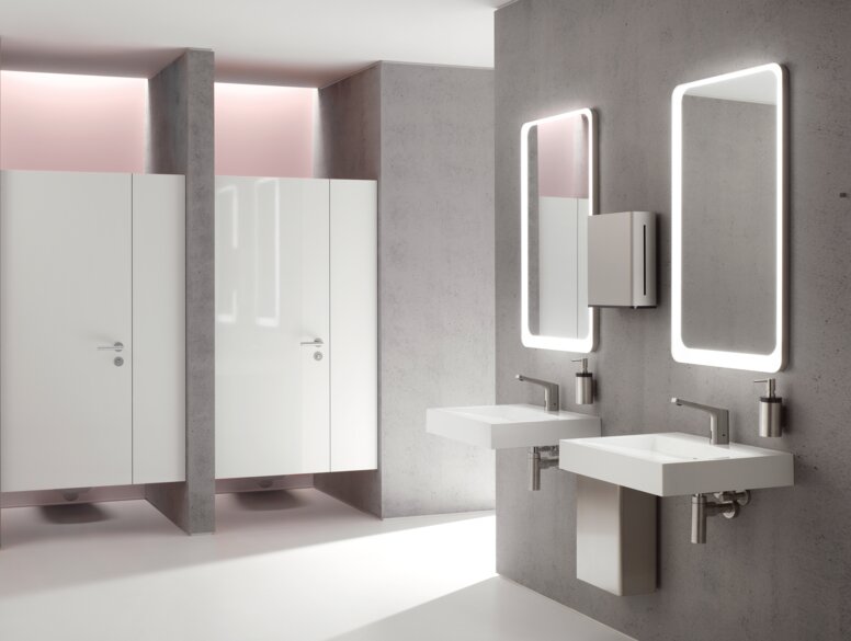 HEWI Public-Gebäude öffentlicher WC-Bereich
